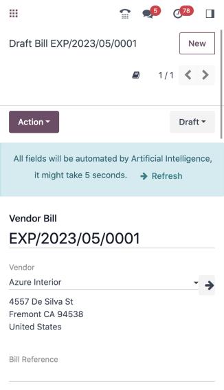 App Mobile Odoo