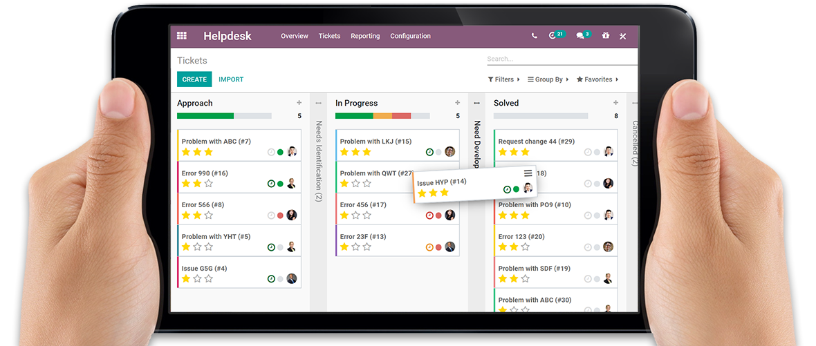 Helpdesk mobile